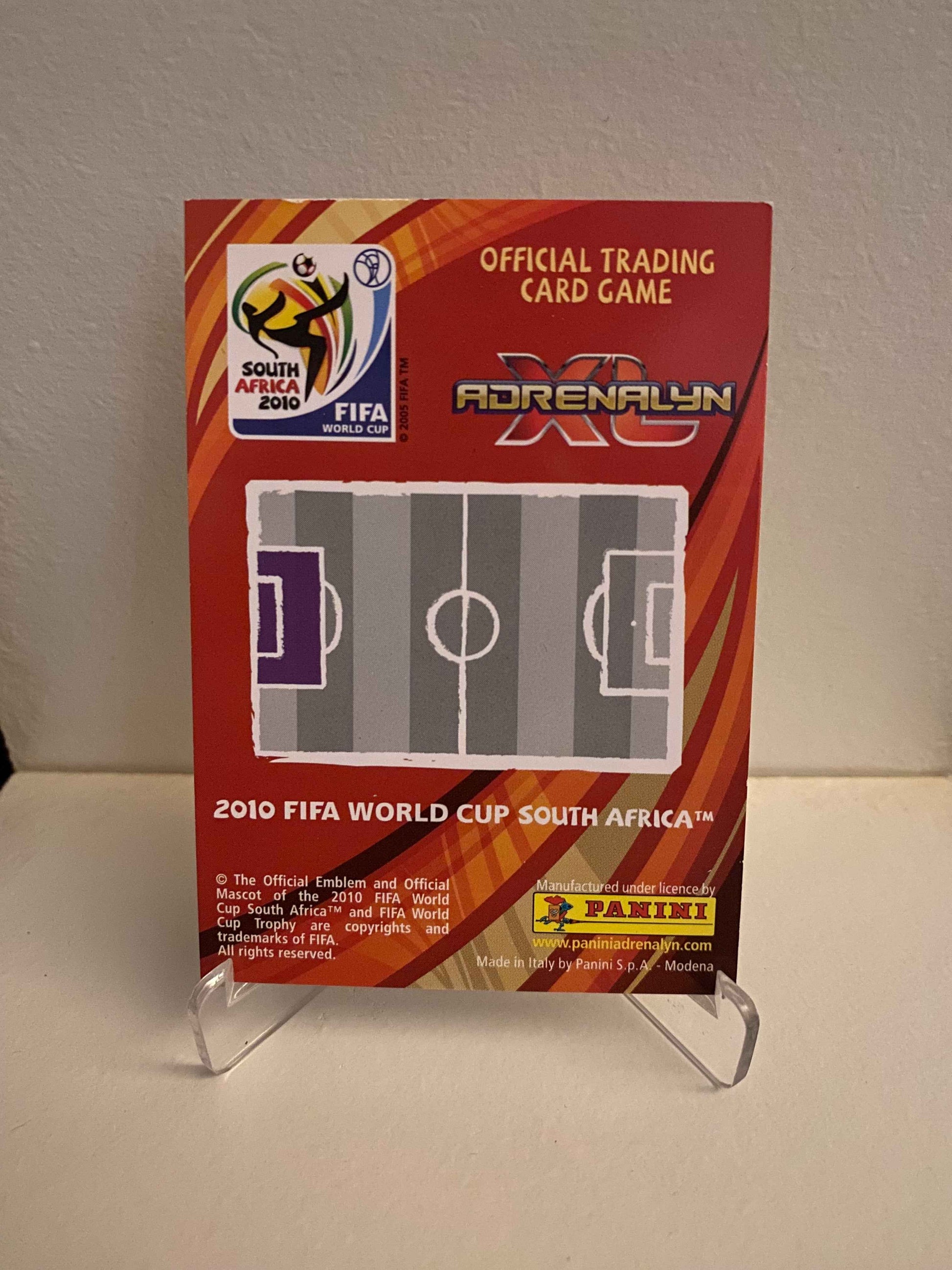 Fodbold kort Panini Adrenalyn XL FIFA World Cup 2010 - Frankrig Hugo Lloris - Pokedexet