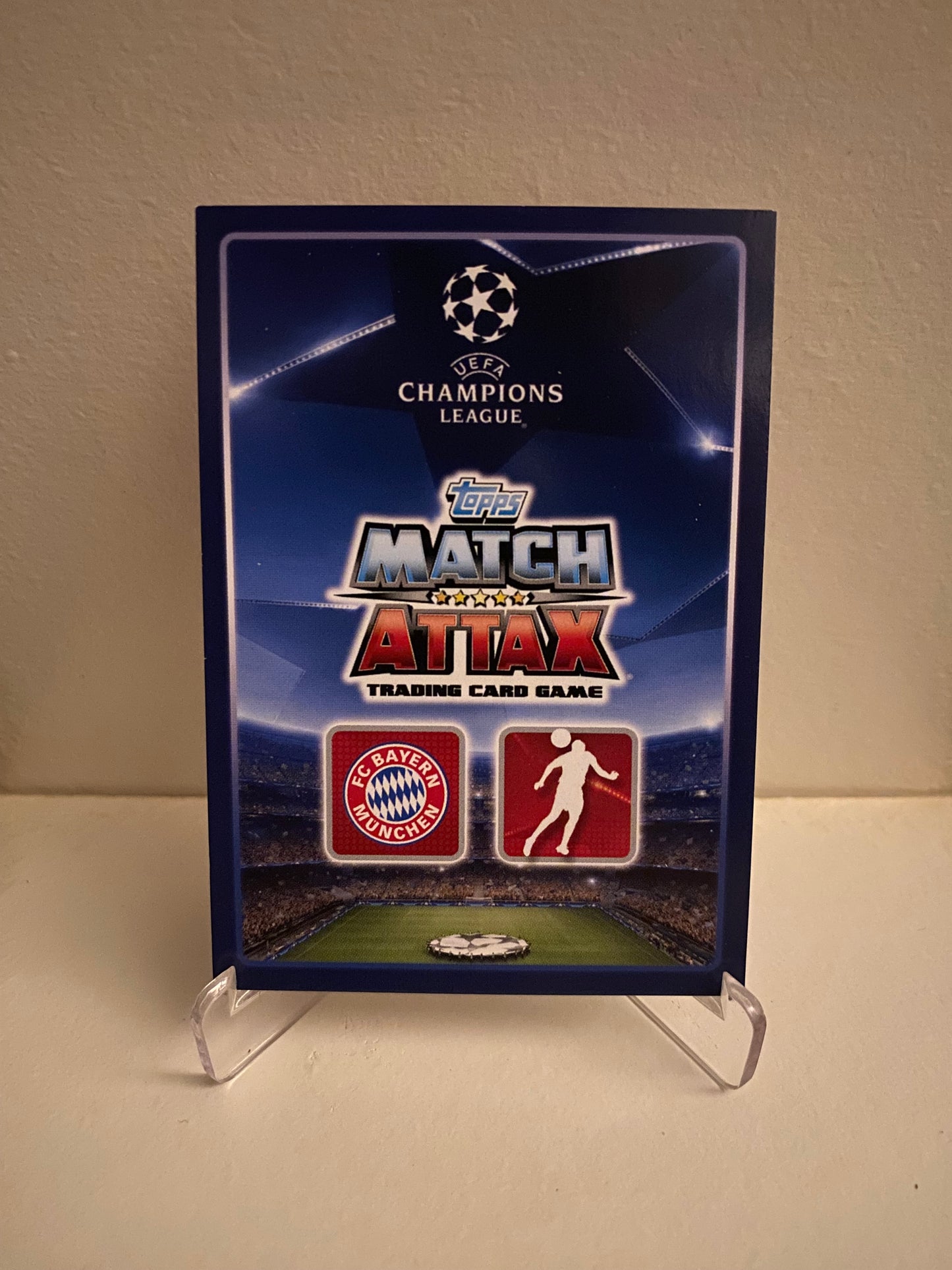 Fodbold kort Topps Match Attax UEFA Champions League 2015/2016 - Bayern München Jerome Boateng - Pokedexet