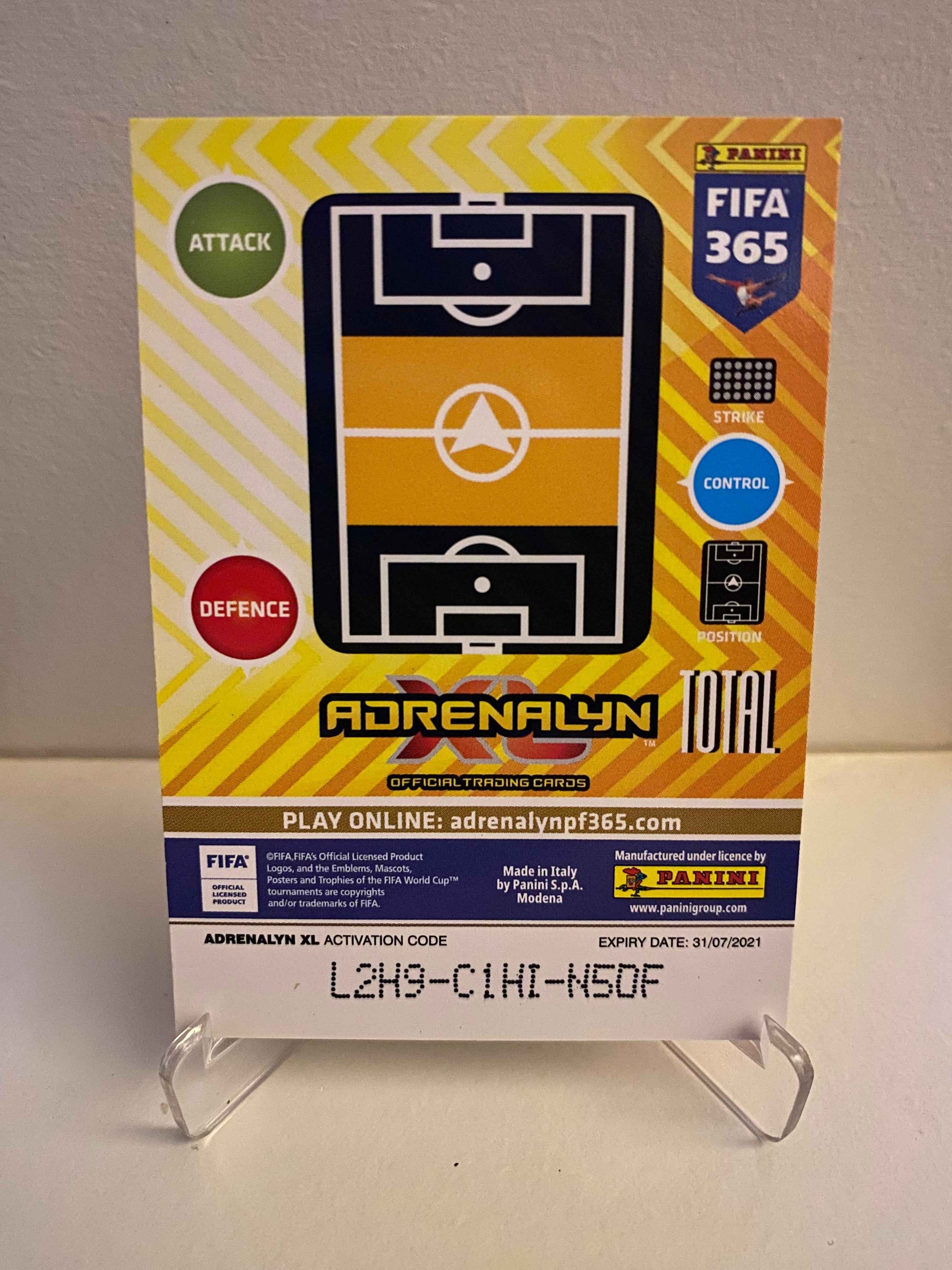 Panini Adrenalyn FIFA 365 2020/2021 - Inter Milano Nicolo Barella 169