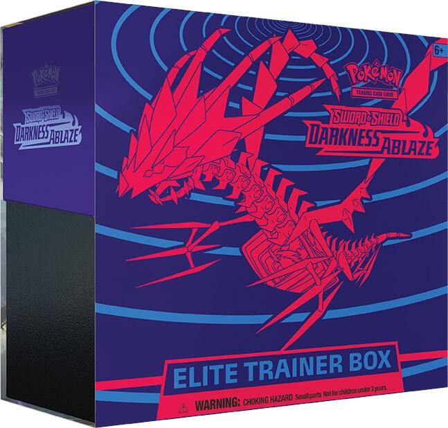 Pokémon Sword & Shield Darkness Ablaze Elite Trainer Box