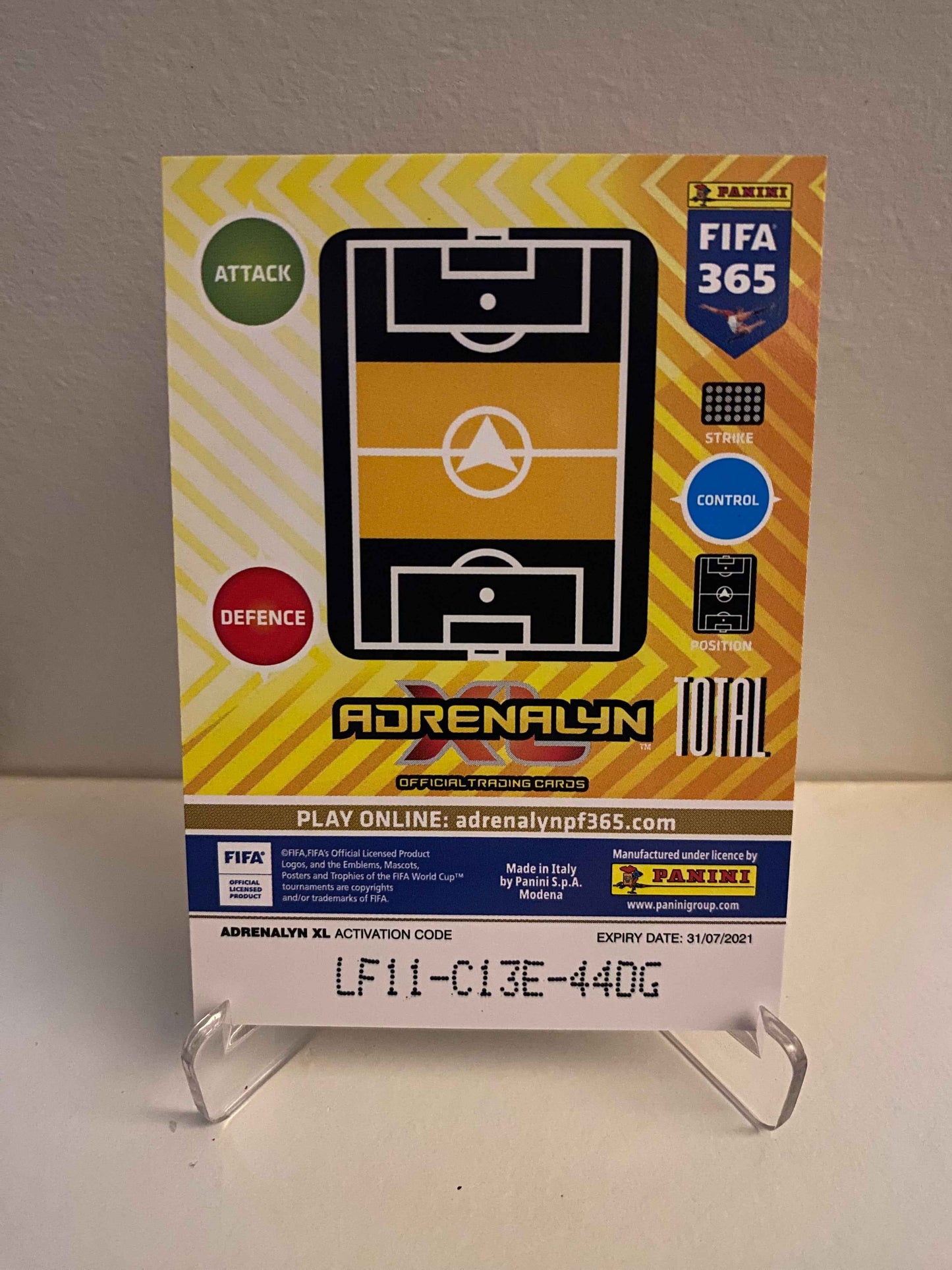 Fodbold kort Panini Adrenalyn FIFA 365 2020/2021 - Paris Saint-Germain Pablo Sarabia 158 - Pokedexet