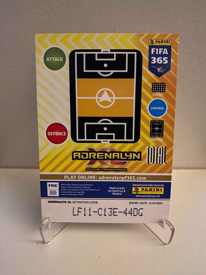 Fodbold kort Panini Adrenalyn FIFA 365 2020/2021 - Paris Saint-Germain Pablo Sarabia 158 - Pokedexet