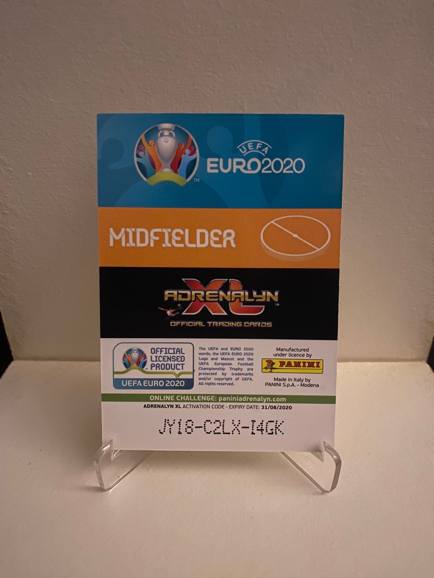 Fodbold kort Panini Adrenalyn XL UEFA EURO 2020 - Ukraine Viktor Kovalenko - Pokedexet