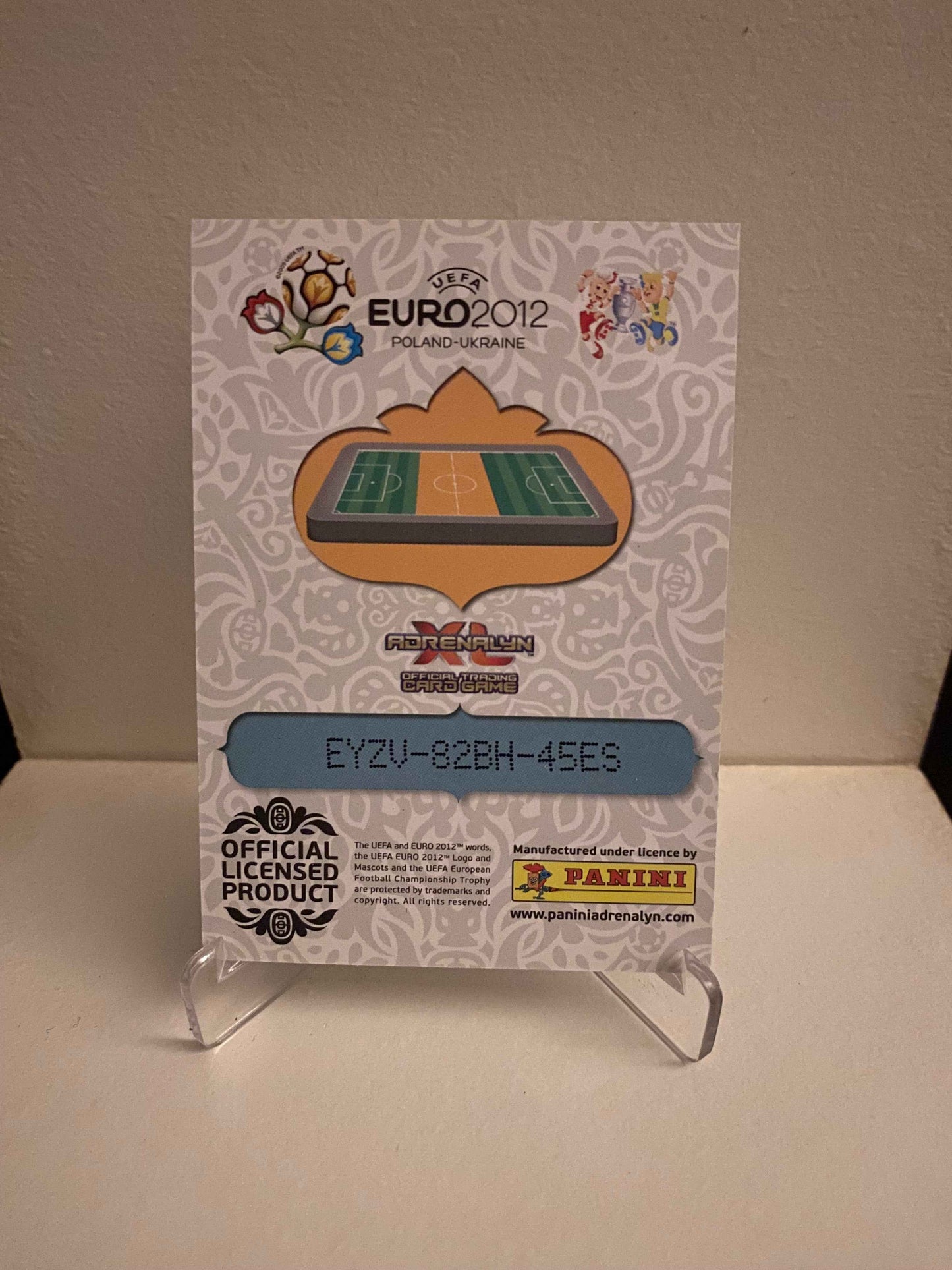 Fodbold kort Panini Adrenalyn XL UEFA EURO 2012 - Polen Adrian Mierzejewski - Pokedexet
