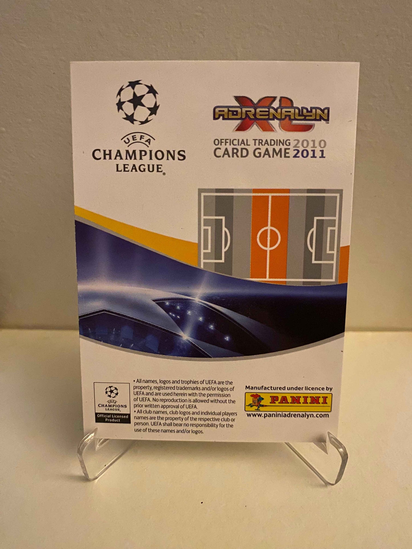 Fodbold kort Panini Adrenalyn XL UEFA Champions League 2010-2011 - FC Schalke 04 Hao Junmin - Pokedexet