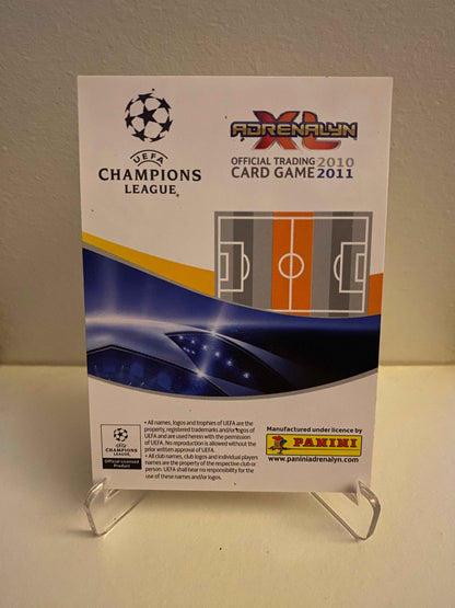 Fodbold kort Panini Adrenalyn XL UEFA Champions League 2010-2011 - FC Barcelona Sergio Busquets - Pokedexet