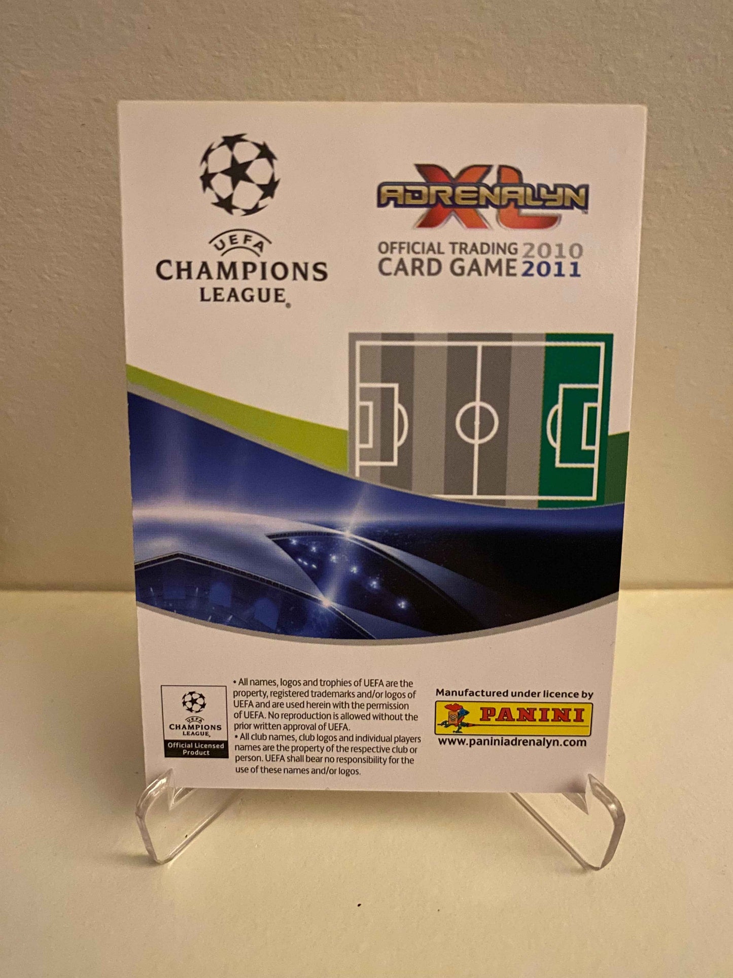 Fodbold kort Panini Adrenalyn XL UEFA Champions League 2010-2011 - Bayern München Miroslav Klose - Pokedexet