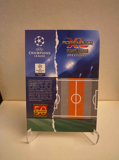 Fodbold kort Panini Adrenalyn XL UEFA Champions League 2011/2012 - Valencia Mehmet Topal - Pokedexet