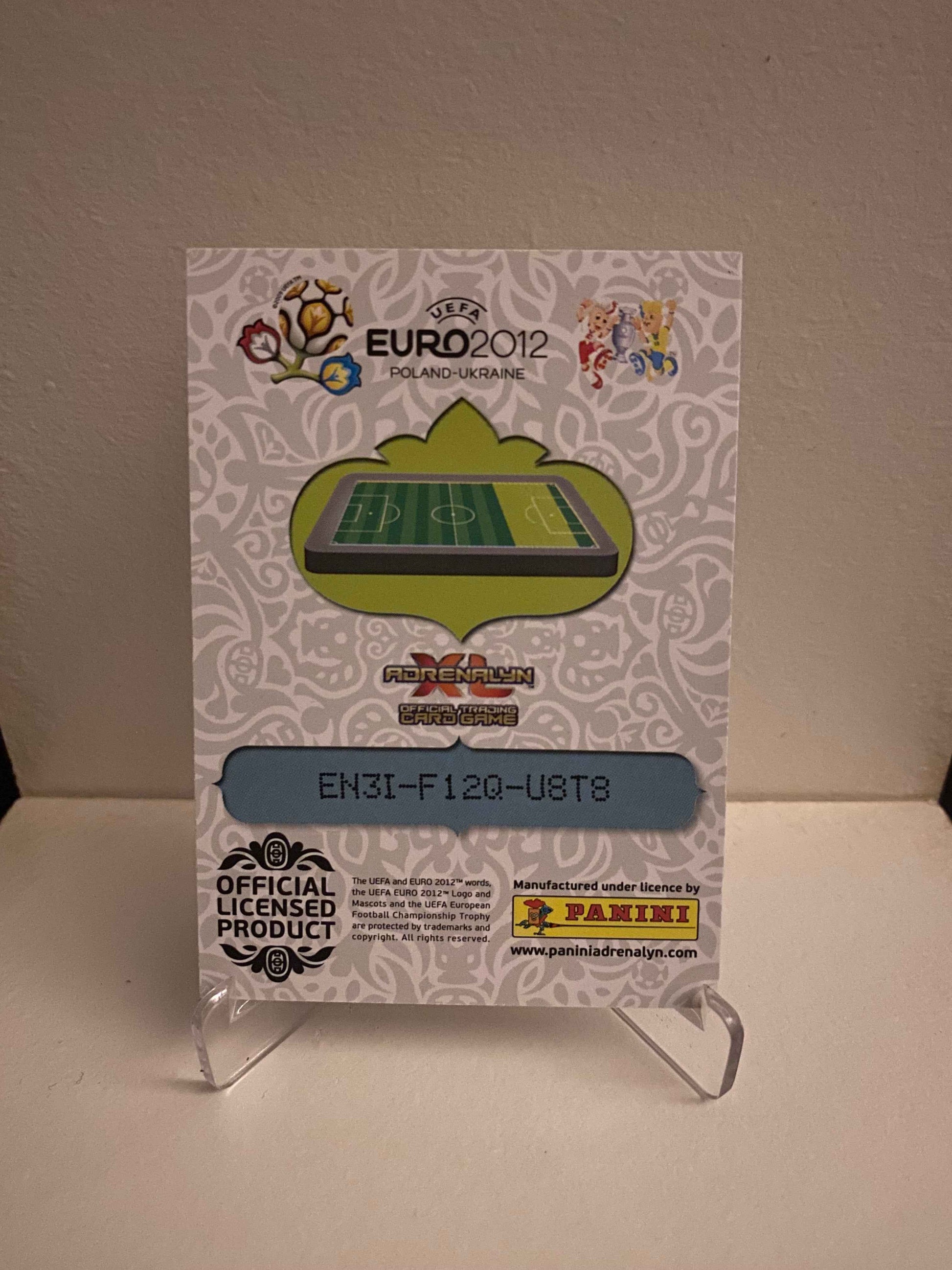 Fodbold kort Panini Adrenalyn XL UEFA EURO 2012 - Holland Dirk Kuyt - Pokedexet