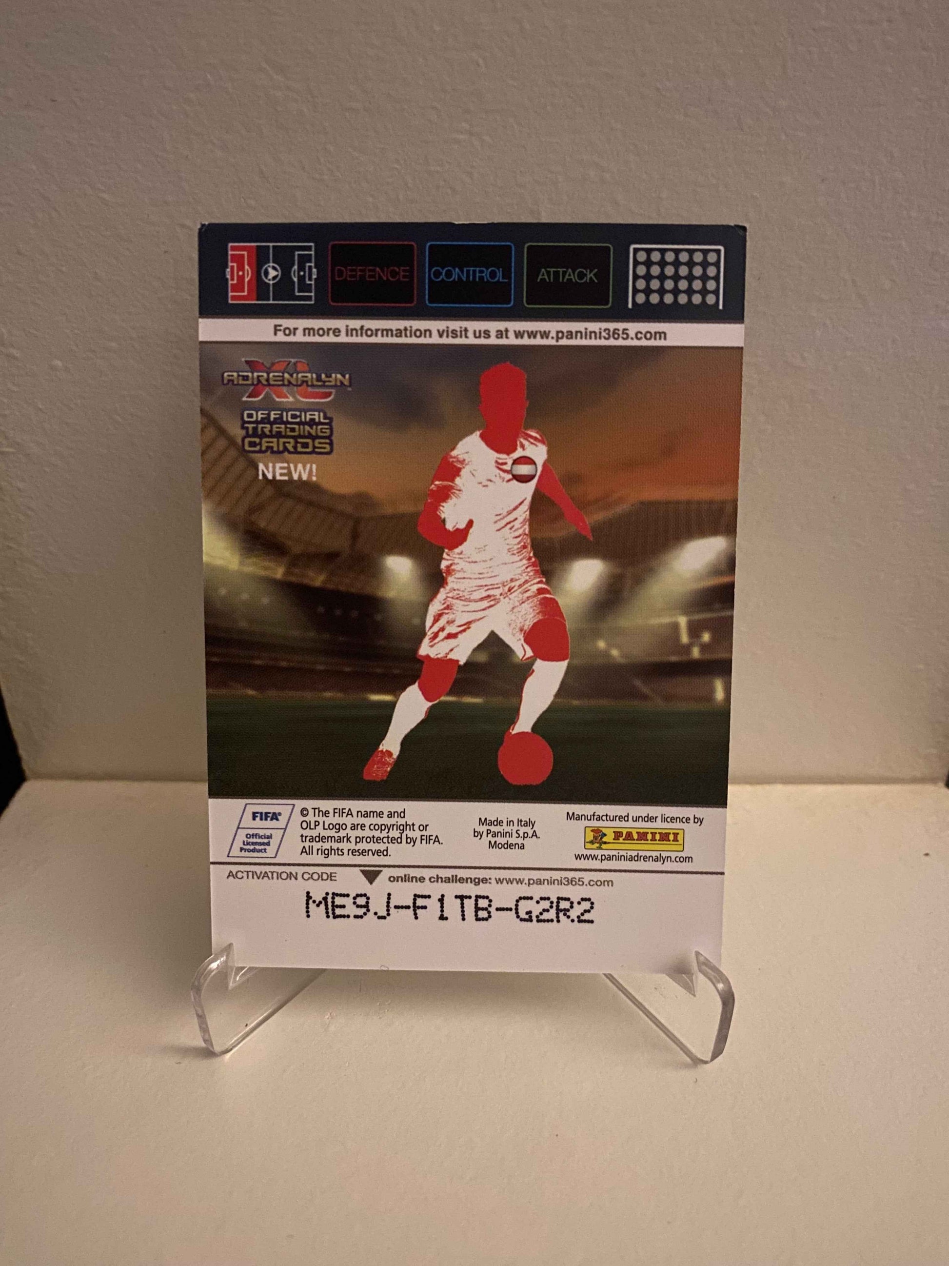 Fodbold kort Panini Adrenalyn XL FIFA 365 Nordic Edition 2015 - Bayern München David Alaba - Pokedexet