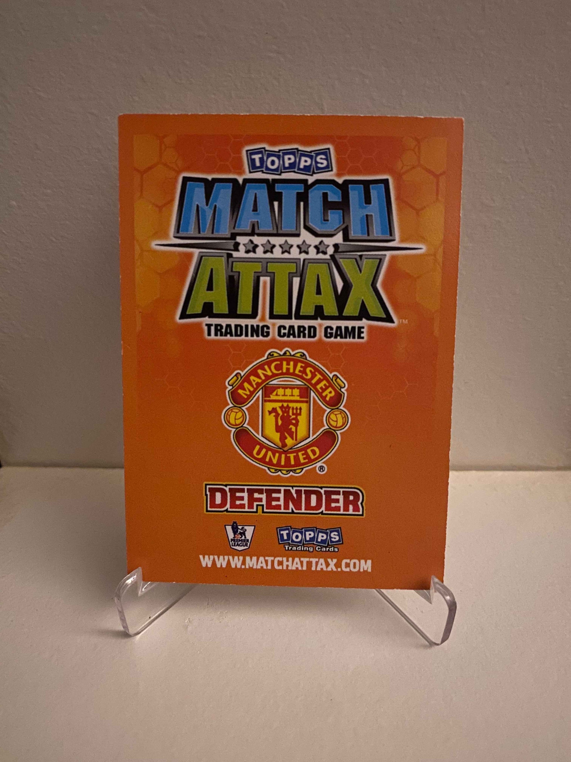 Fodbold kort Topps Match Attax Premier League 2009/2010 - Manchester United Gary Neville - Pokedexet