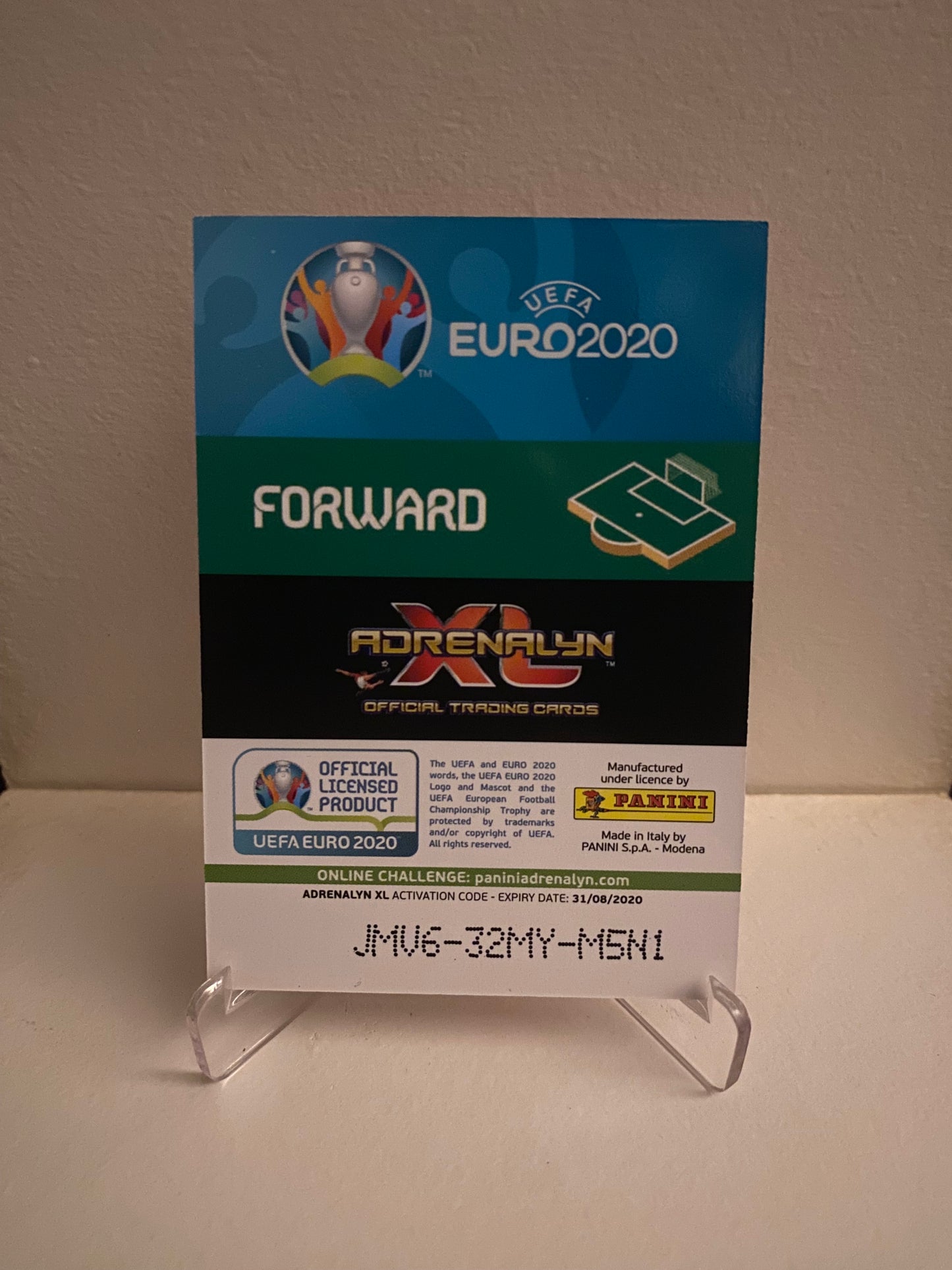 Fodbold kort Panini Adrenalyn XL UEFA EURO 2020 - Tyrkiet Kenan Karaman - Pokedexet