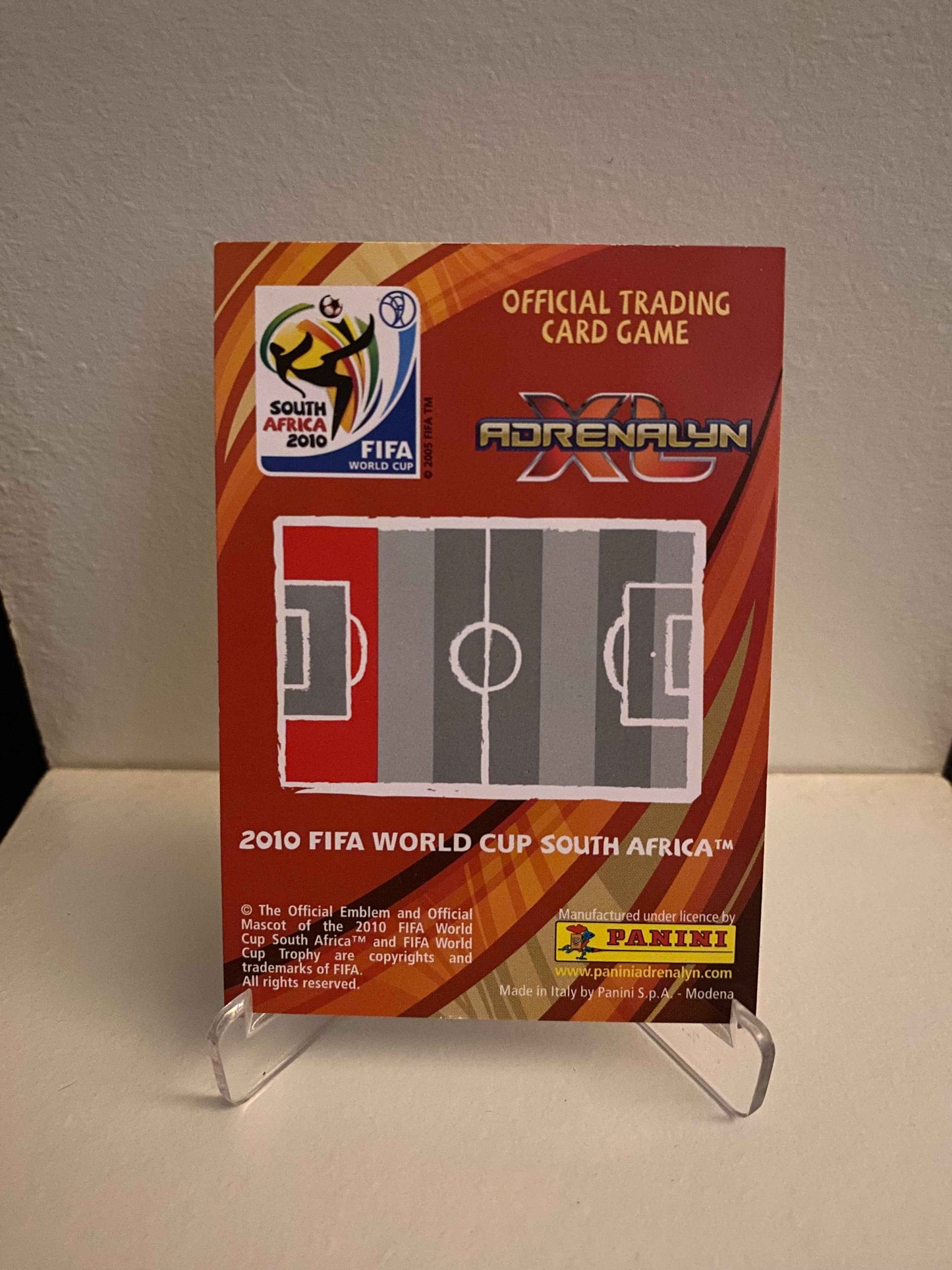 Fodbold kort Panini Adrenalyn XL FIFA World Cup 2010 - Cameroun Rigobert Song - Pokedexet