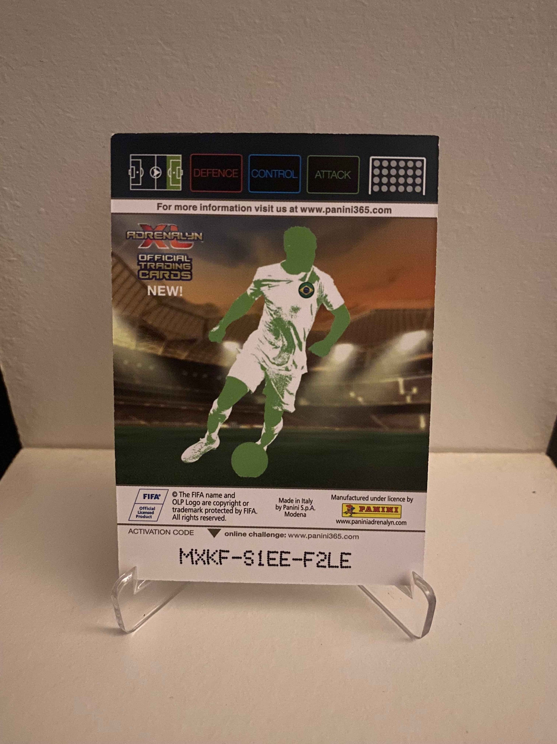 Fodbold kort Panini Adrenalyn XL FIFA 365 Nordic Edition 2015 - Corinthians Luciano - Pokedexet