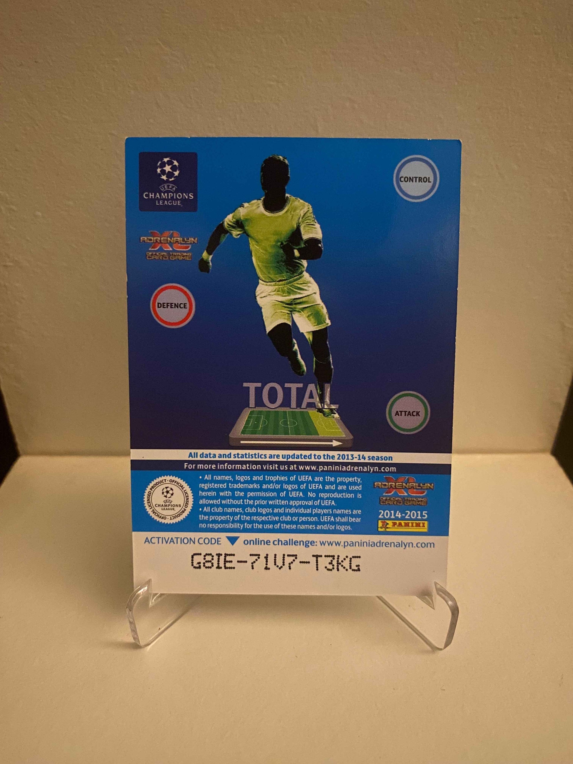 Fodbold kort Panini Adrenalyn XL UEFA Champions League 2014/2015 - Galatasaray Umut Bulut - Pokedexet