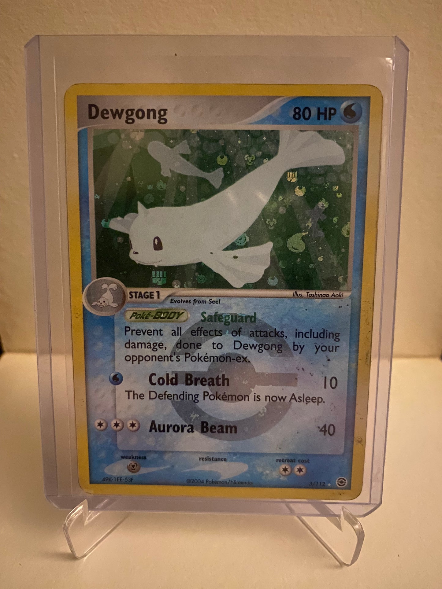 Dewgong Holofoil (3/112)