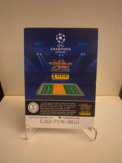 Fodbold kort Panini Adrenalyn XL UEFA Champions League 2013/2014 - Napoli Valon Behrami - Pokedexet