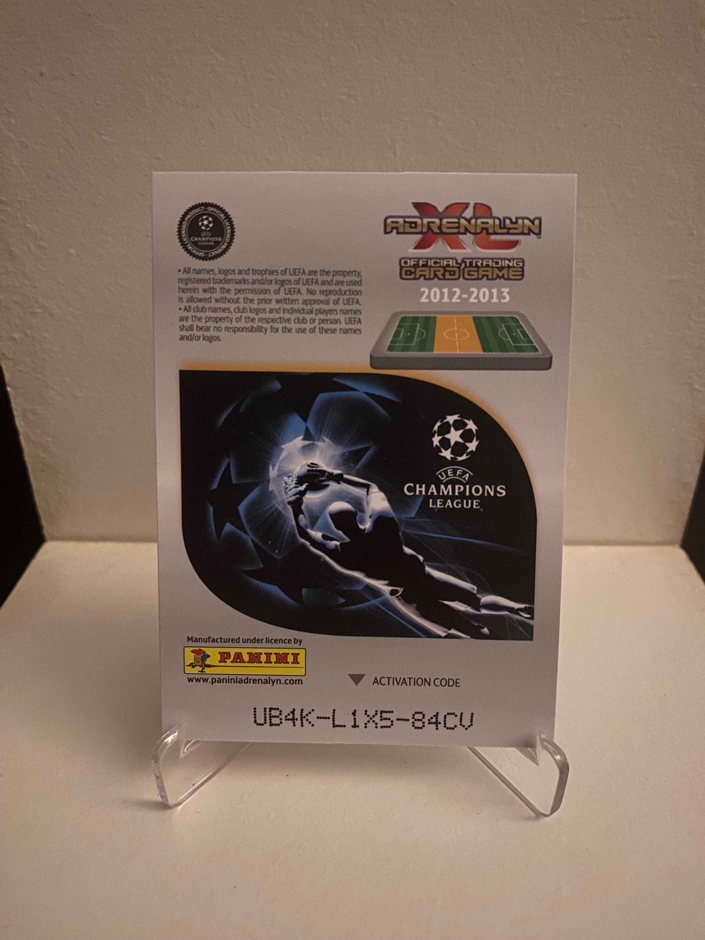 Fodbold kort Panini Adrenalyn XL UEFA Champions League 2012/2013 - AC Milan Kevin-Prince Boateng - Pokedexet