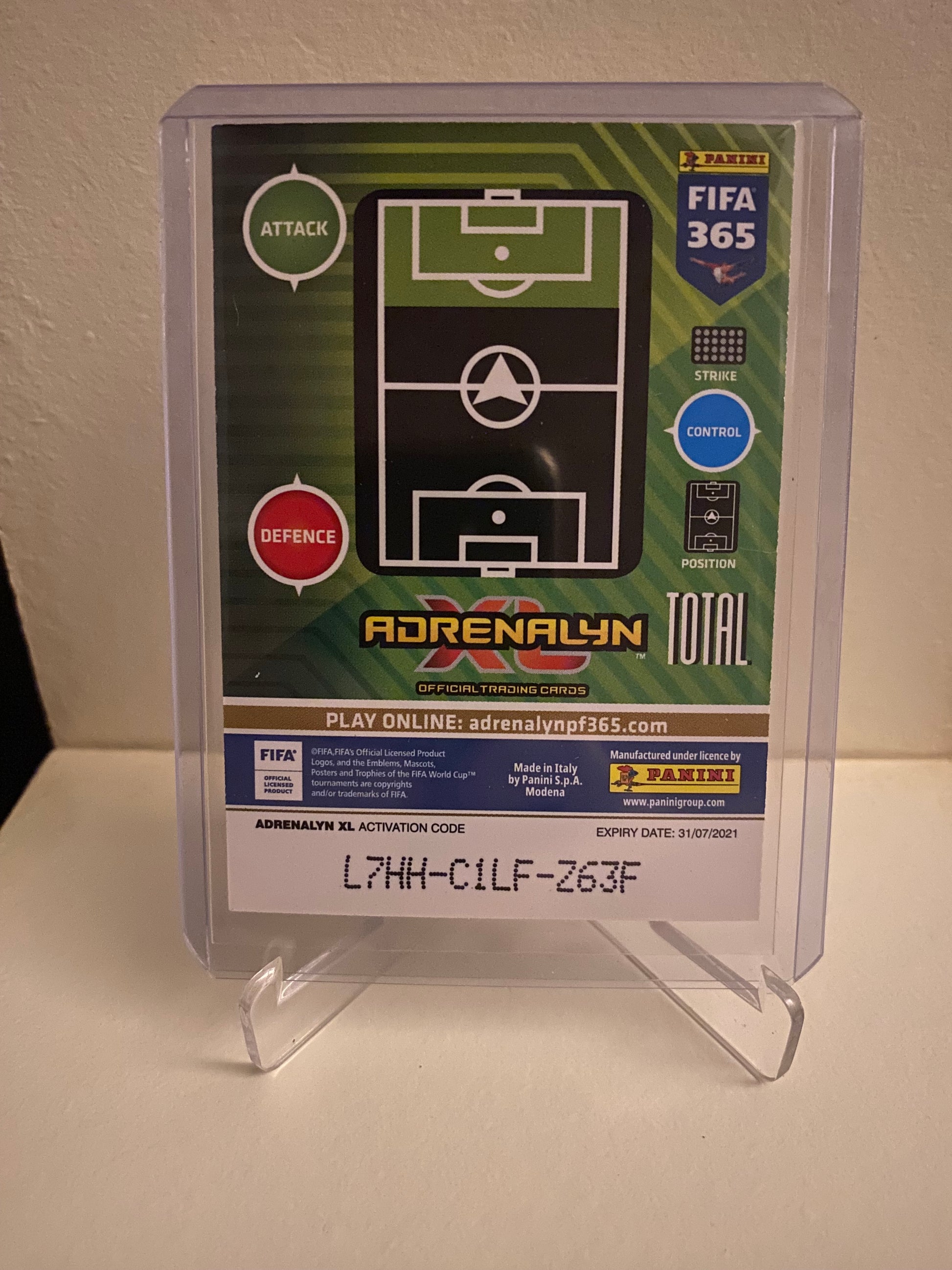 Panini Adrenalyn XL FIFA 365 2021 - Manchester United Mason Greenwood Holofoil - Pokedexet