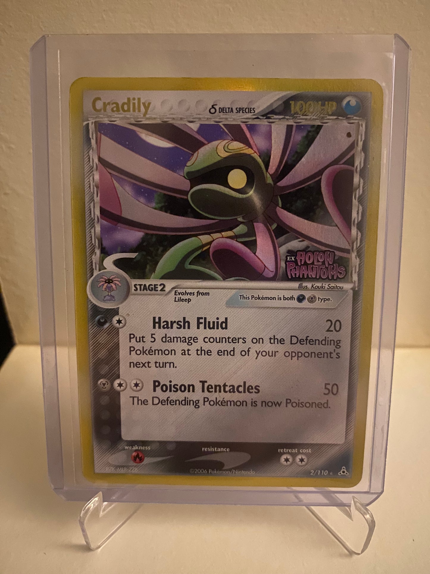 Cradily Delta Species Holofoil (2/110)