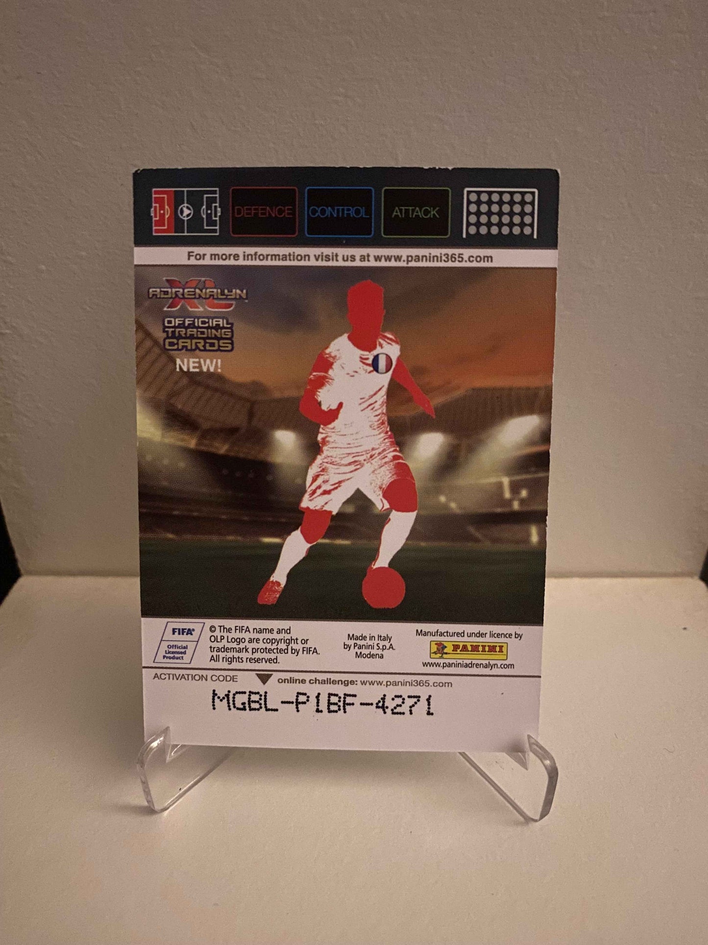 Fodbold kort Panini Adrenalyn XL FIFA 365 Nordic Edition 2015 - Marseille Benjamin mendy - Pokedexet