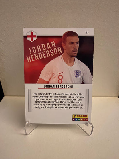 Fodbold kort Panini Family EURO 2020 - England Jordan Henderson - Pokedexet