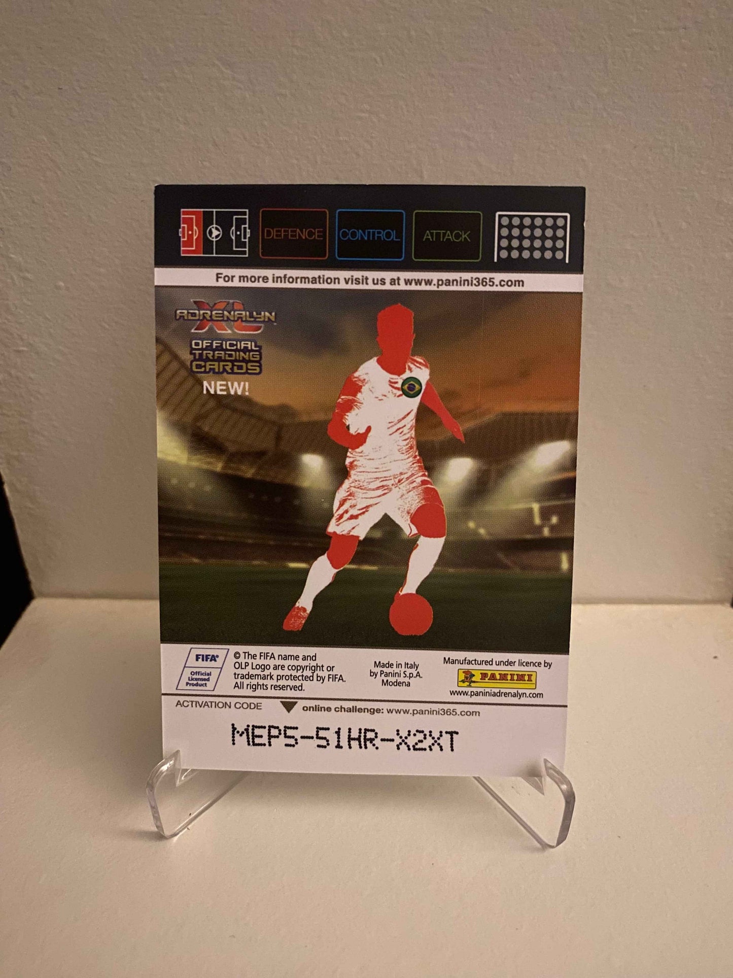 Fodbold kort Panini Adrenalyn XL FIFA 365 Nordic Edition 2015 - Corinthians Edu Dracena - Pokedexet