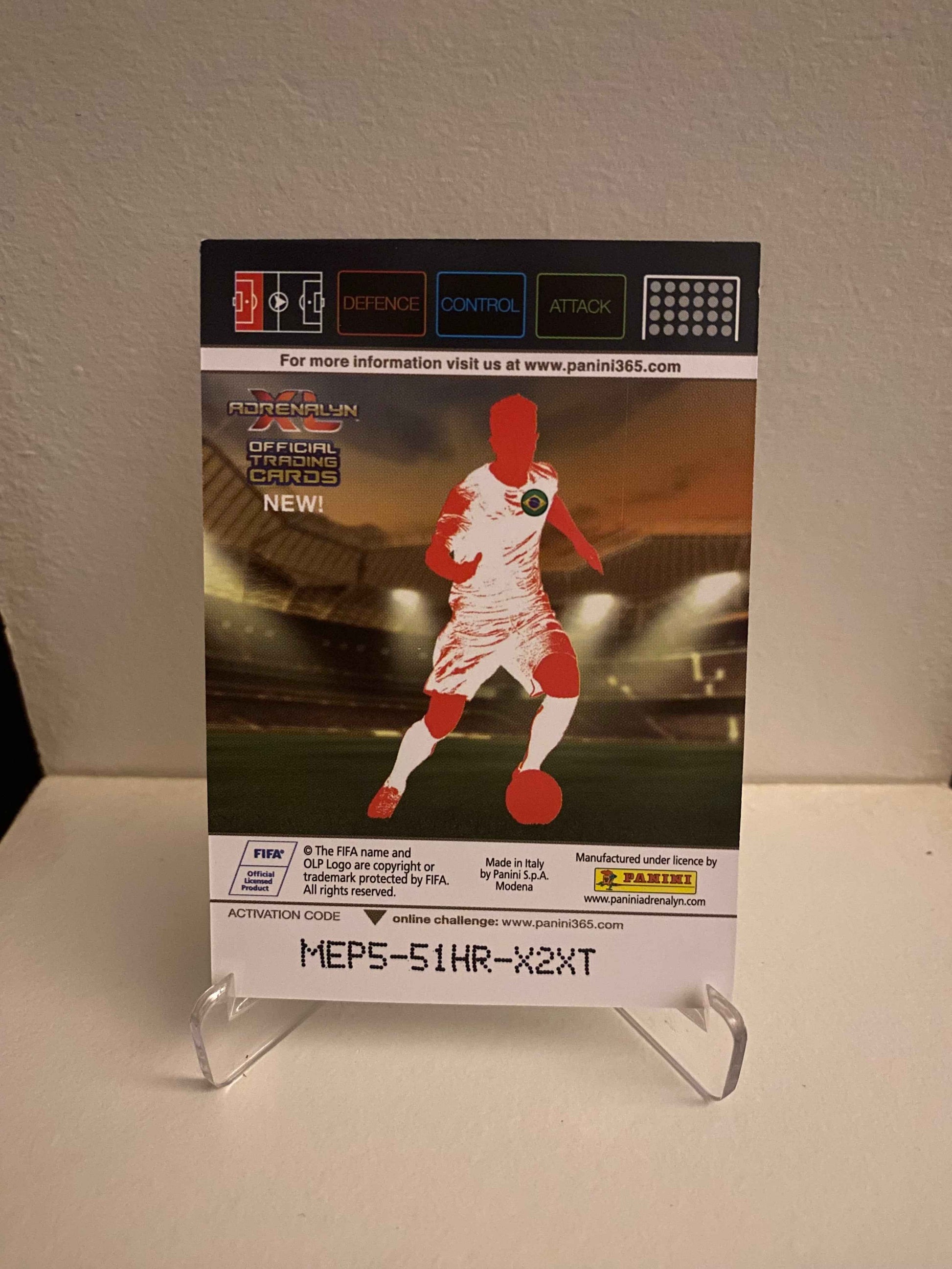 Fodbold kort Panini Adrenalyn XL FIFA 365 Nordic Edition 2015 - Corinthians Edu Dracena - Pokedexet