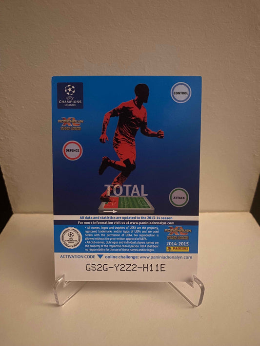 Fodbold kort Panini Adrenalyn XL UEFA Champions League 2014/2015 - Monaco Ricardo Carvalho - Pokedexet