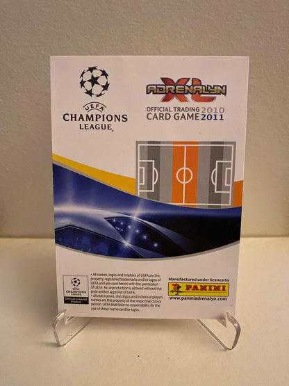 Fodbold kort Panini Adrenalyn XL UEFA Champions League 2010-2011 - FC Barcelona Andres Iniesta - Pokedexet