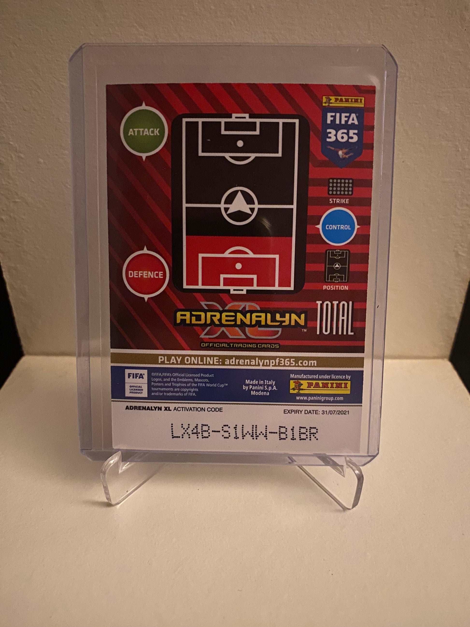 Panini Adrenalyn XL FIFA 365 2021 - Lazio Stefan Radu Holofoil - Pokedexet