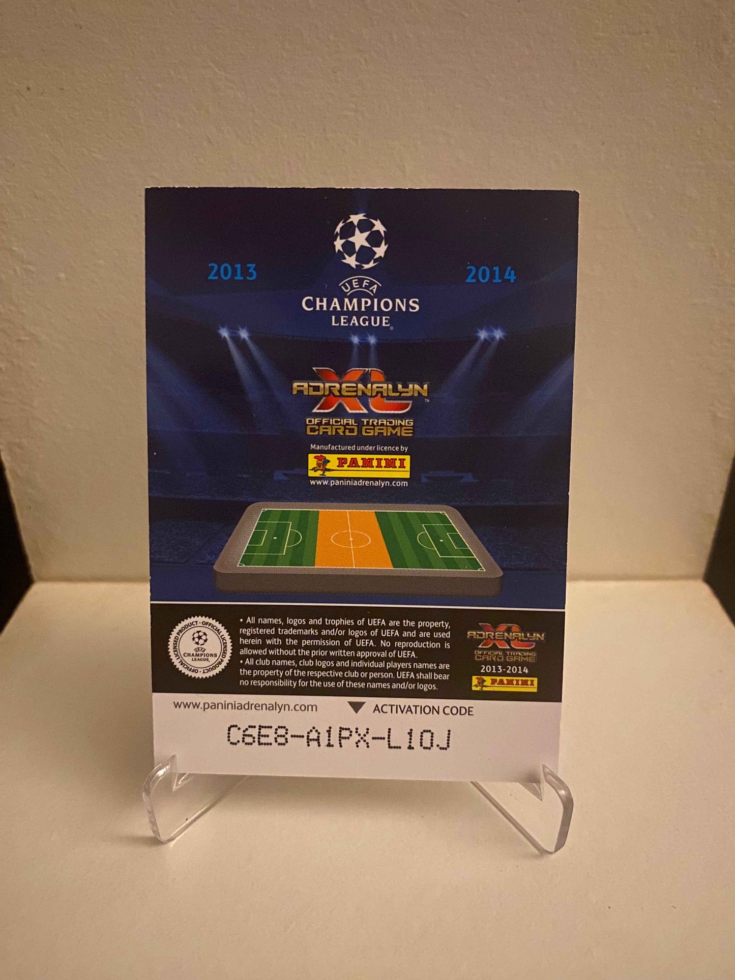 Fodbold kort Panini Adrenalyn XL UEFA Champions League 2013/2014 - Borussia Dortmund Jakub Blaszczykowski - Pokedexet