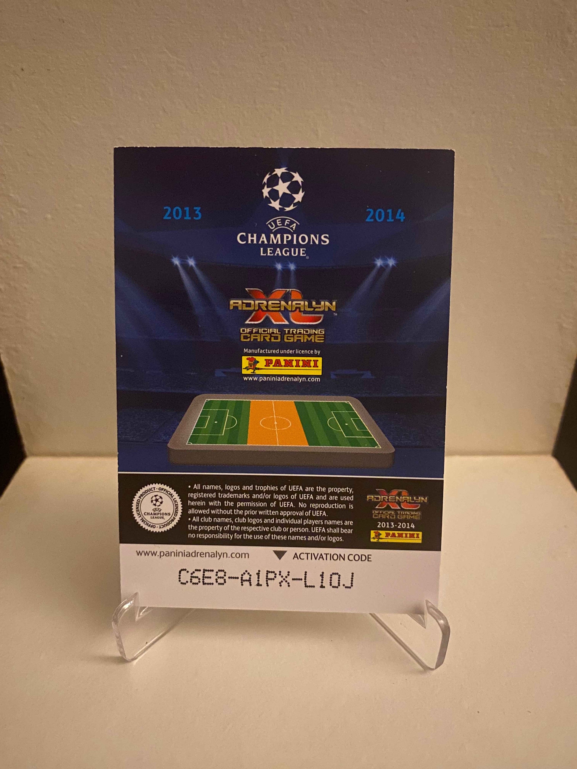 Fodbold kort Panini Adrenalyn XL UEFA Champions League 2013/2014 - Borussia Dortmund Jakub Blaszczykowski - Pokedexet