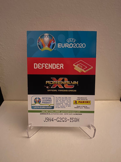 Fodbold kort Panini Adrenalyn XL UEFA EURO 2020 - Kroatien Borna Barisic - Pokedexet