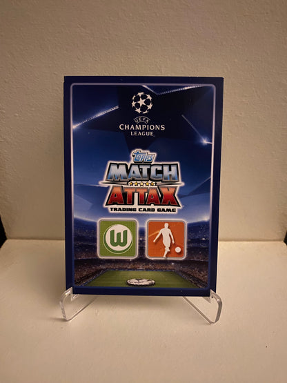 Fodbold kort Topps Match Attax UEFA Champions League 2015/2016 - Wolfsburg Josuha Guilavogui - Pokedexet