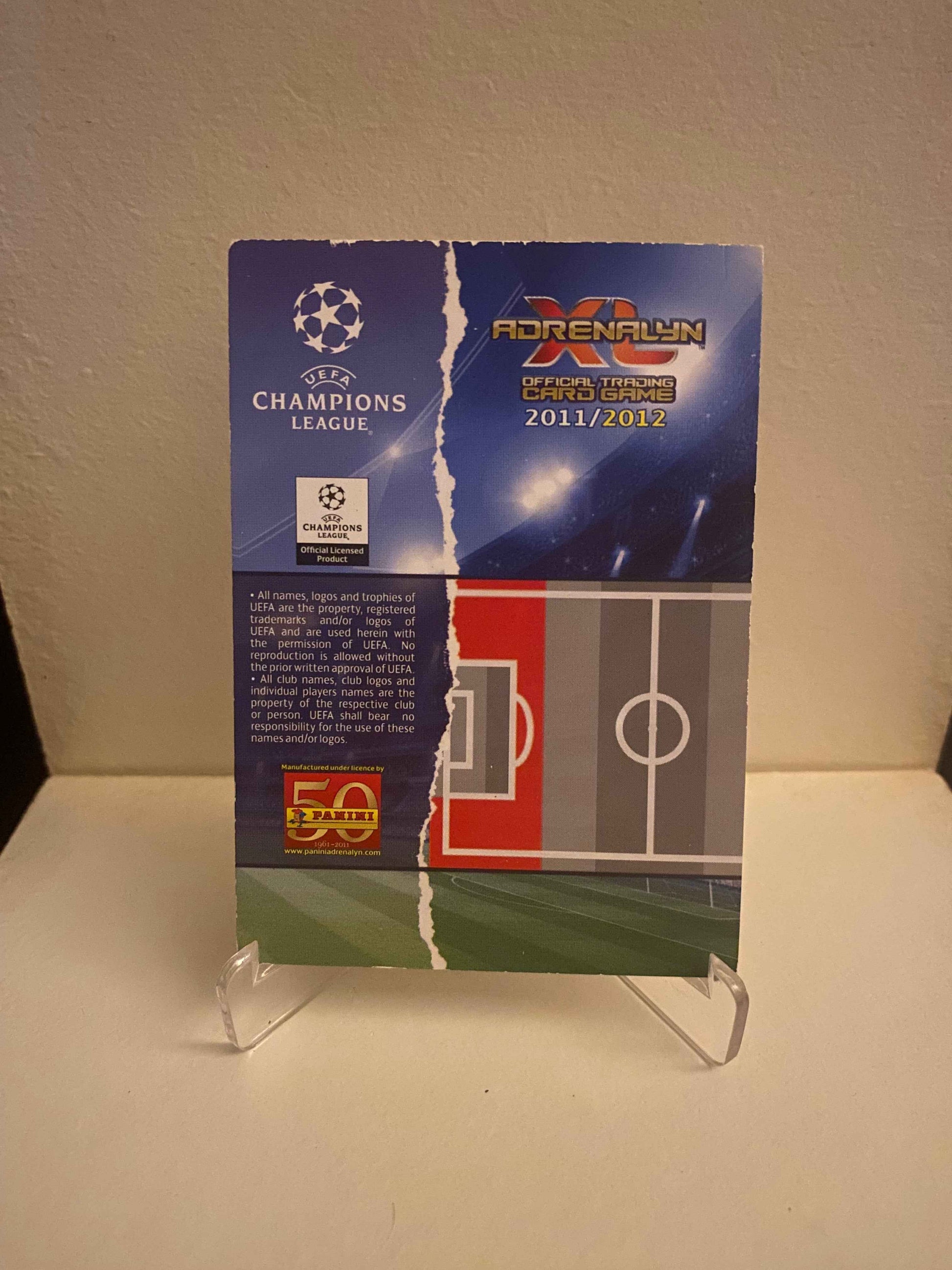 Fodbold kort Panini Adrenalyn XL UEFA Champions League 2011/2012 - Bayer Leverkusen Michal Kadlec - Pokedexet