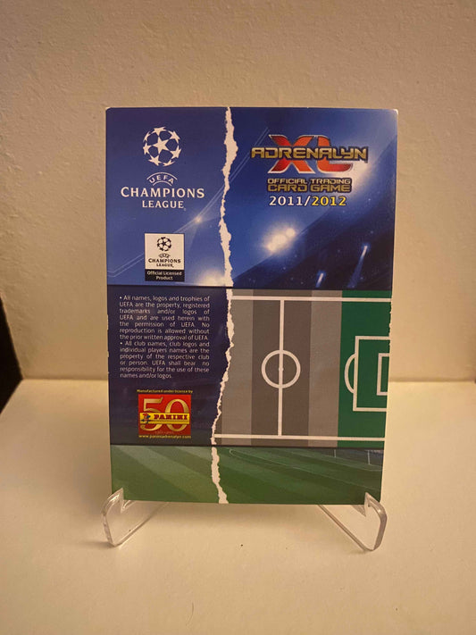 Fodbold kort Panini Adrenalyn XL UEFA Champions League 2011/2012 - Valencia Roberto Soldado - Pokedexet