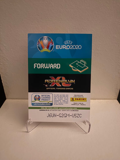 Fodbold kort Panini Adrenalyn XL UEFA EURO 2020 - Belgien Michy Batshuayi - Pokedexet