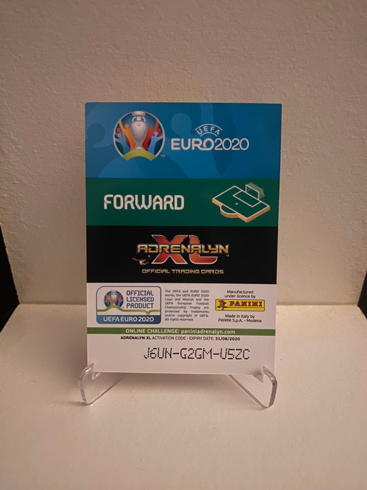 Fodbold kort Panini Adrenalyn XL UEFA EURO 2020 - Belgien Michy Batshuayi - Pokedexet
