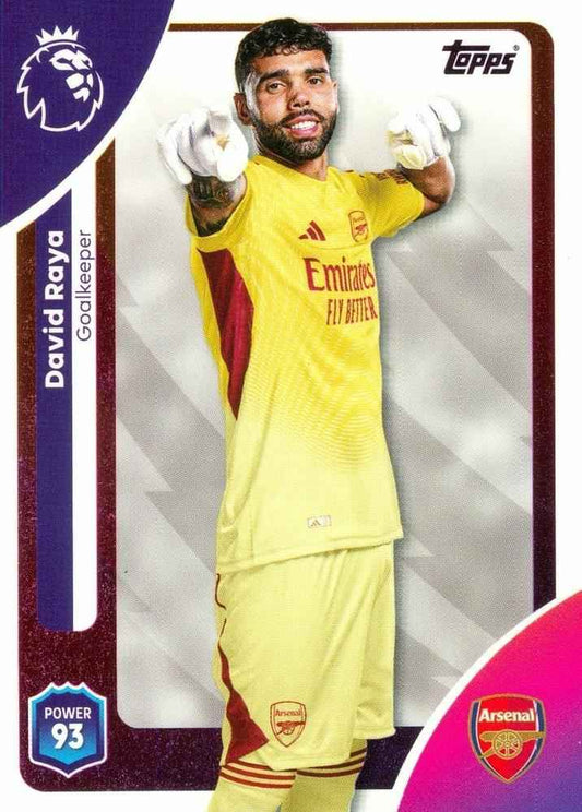 Fodbold kort Topps Premier League 2025/2026 - Arsenal David Raya