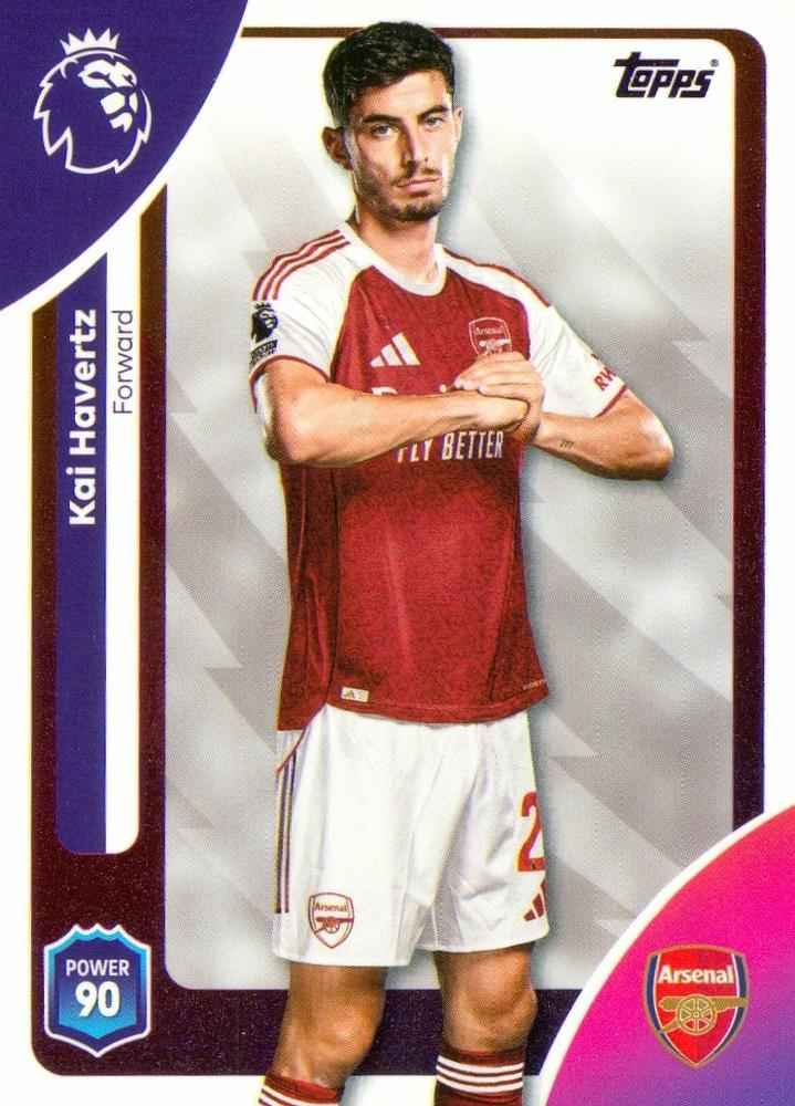 Fodbold kort Topps Premier League 2025/2026 - Arsenal Kai Havertz