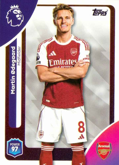Fodbold kort Topps Premier League 2025/2026 - Arsenal Martin Ødegaard