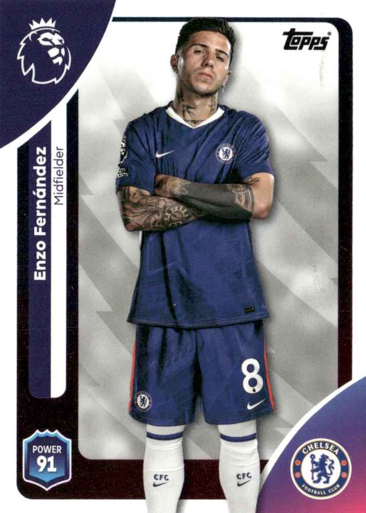 Fodbold kort Topps Premier League 2025/2026 - Chelsea Enzo Fernandez