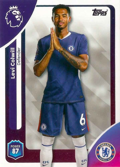 Fodbold kort Topps Premier League 2025/2026 - Chelsea Levi Colwill
