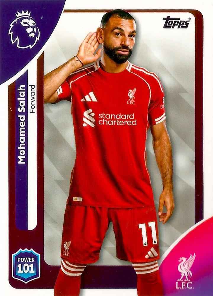 Fodbold kort Topps Premier League 2025/2026 - Liverpool Mohamed Salah