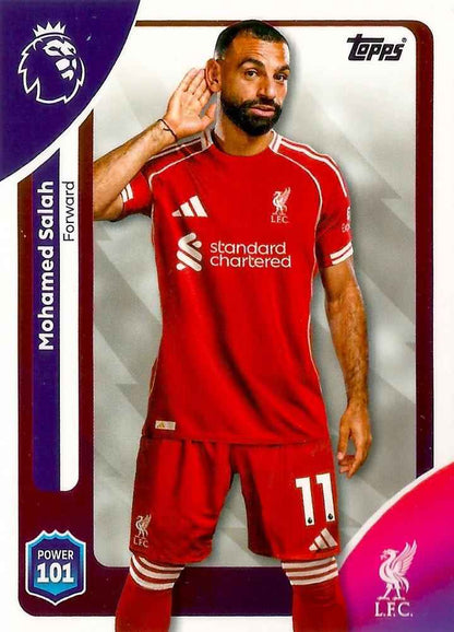 Fodbold kort Topps Premier League 2025/2026 - Liverpool Mohamed Salah