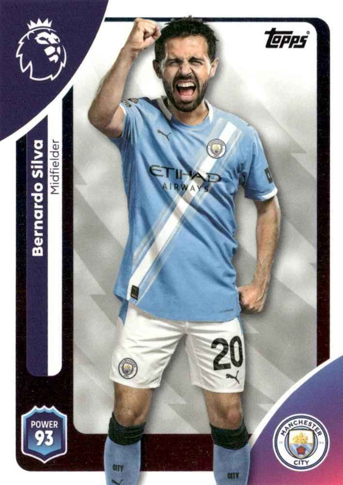 Fodbold kort Topps Premier League 2025/2026 - Manchester City Bernardo SIlva