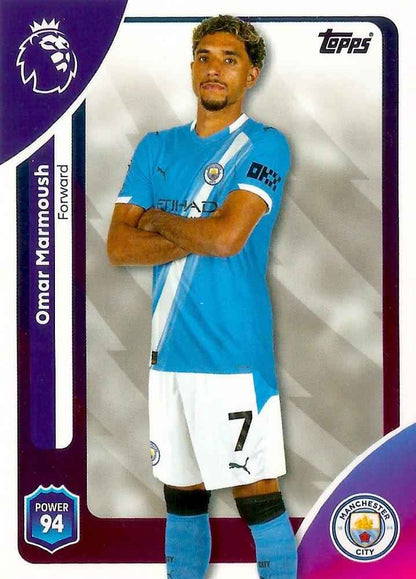 Fodbold kort Topps Premier League 2025/2026 - Manchester City Omar Marmoush