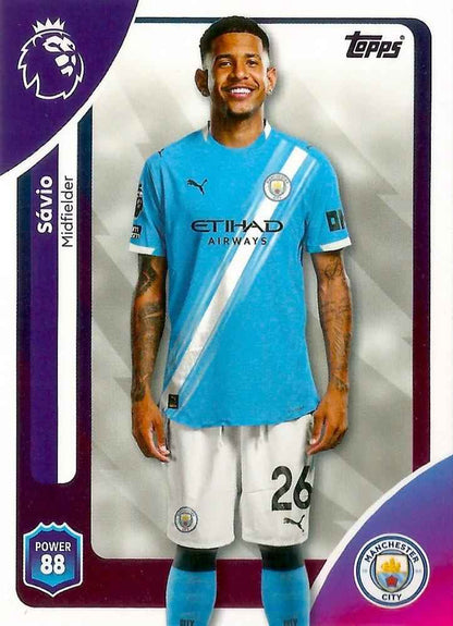 Fodbold kort Topps Premier League 2025/2026 - Manchester City Savio