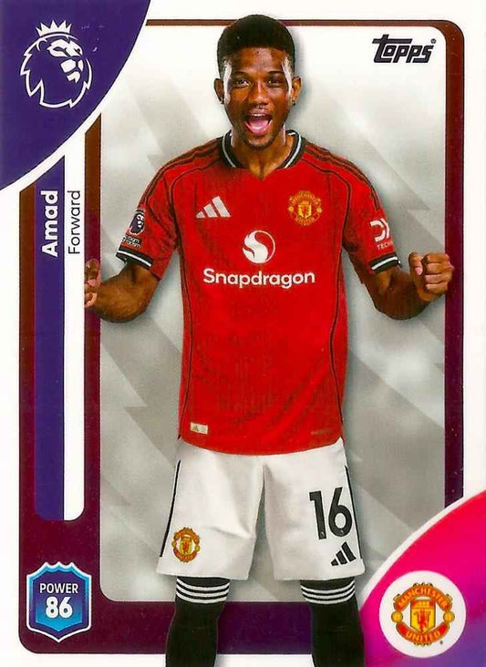 Fodbold kort Topps Premier League 2025/2026 - Manchester United Amad